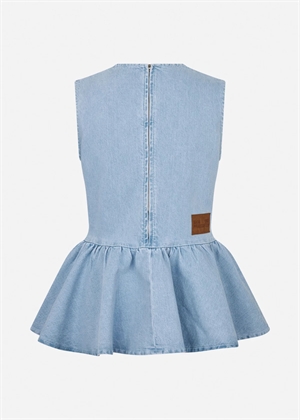 Merja top Light Denim Rinse Baum Und Pferdgarten